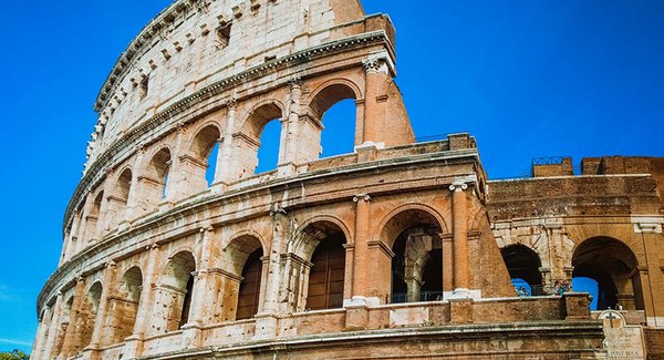 Das Colosseum in Rom