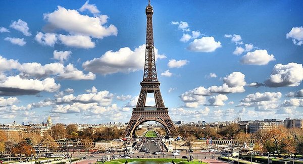 Der Eifelturm in Paris
